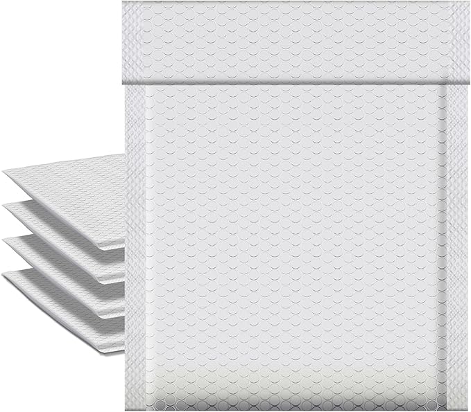 Ireer 5 Pack 20 X 24'' Large Bubble Mailers Padded Envelopes Self Seal | Poly Cushioned Protection, Waterproof Exterior, For Business Shipping Gifts Packaging, Secure Adhesive, Durable Mailing Bags