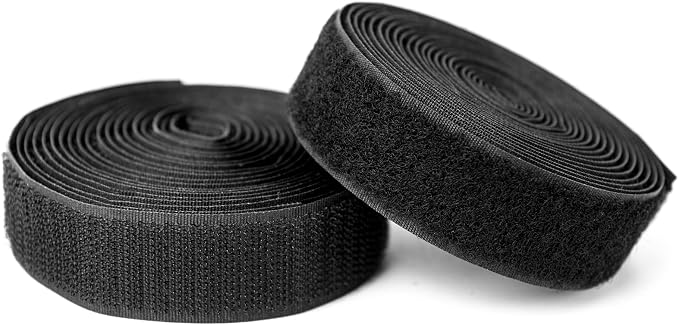 Art3d 4ft x 1 in. Hook and Loop Rolls Sticky Back, Heavy Duty | Double-Sided, Adhesive Strip, Nylon, Picture Hanging Strips Fastener for Mounting Hanging, Glass, Tile, Metal, Home, Office
