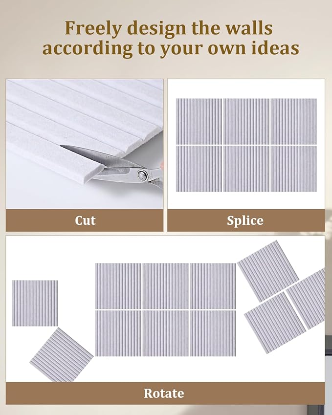 48x32 inches Large Bulletin Board, Decorative Felt Pin Board, 0.35“ Thick Foldable Photo Display Board with Self-Adhesive Tape, Vision Board for School Home Kitchen Office Walls - Sky Blue