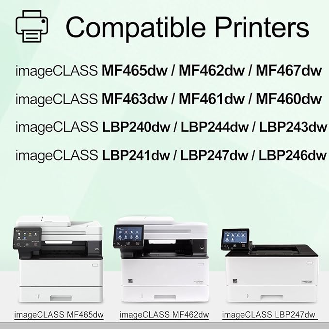 greencycle 070 Black Toner Cartridge Compatible Replacement for Canon 070 CRG070 CRG-070 Toner Cartridge for imageCLASS MF465dw MF462dw LBP246dw LBP247dw Printer (1 Pack)