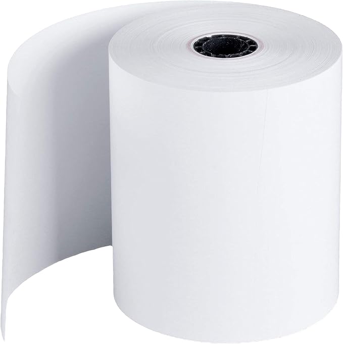(10 Rolls) 3 1/8 x 230 thermal paper square POS cash register thermal receipt paper rolls bpa free BuyRegisterRolls