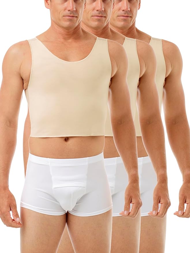 Underworks USA Econo High Power Chest Binder Top - FTM, Non-Binary, Transgender - 943