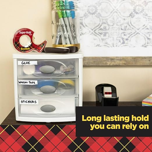Scotch Shipping Pack, Complete Shipping Tape Dispenser Kit Super Hold Tape, 2 Heavy Duty Packaging Tape Rolls, and a Precision Mini Box Cutter Knife