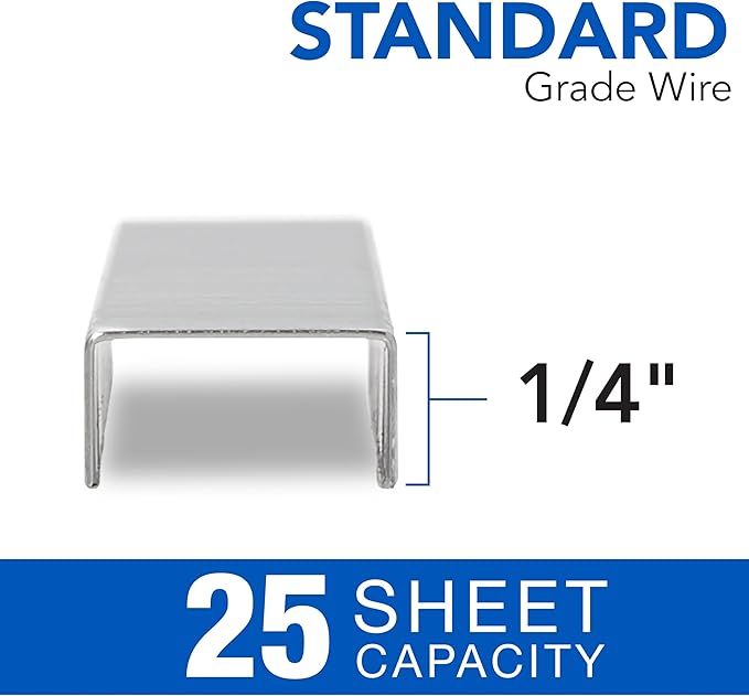 Swingline Staples, Standard Staplers for Desktop Staplers, 210/Strip, 5000/Box (79350)
