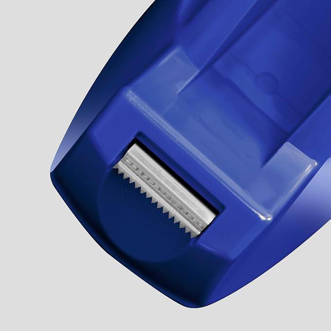 Acrimet Premium Desktop Tape Dispenser, Plastic, Non-Skid Base (Heavy Duty) (Deep Blue Color)