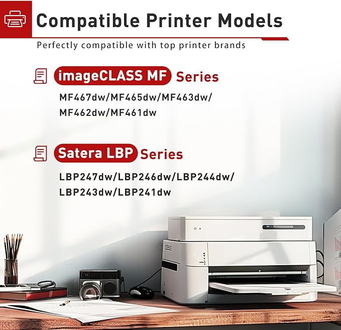 070 / 070H High Capacity Toner Cartridge Compatible Replacement for Canon 070H 070 CRG-070H CRG 070 Toner Work for Canon ImageClass MF465dw MF462dw MF460 LBP247dw LBP246dw LBP240 Printer
