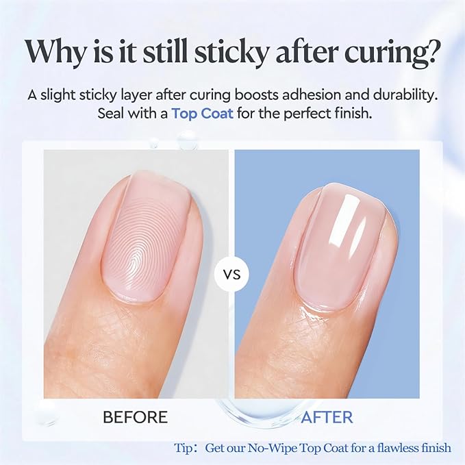 AZUREBEAUTY Clear Builder Nail Gel, 18ml 7-in-1 Nail Builder Gel for Extension, Strengthening, Apex Building & Rhinestone Glue, LED UV Cured Rubber Base Gel for Salon Home DIY
