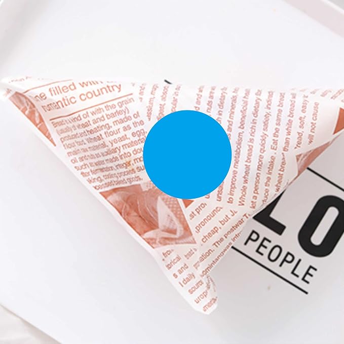 PARLAIM 2”Color Coding Labels Stickers,500 per Roll Round Permanent Adhesive Circle Dot Stickers for Inventory Office Home (Blue)