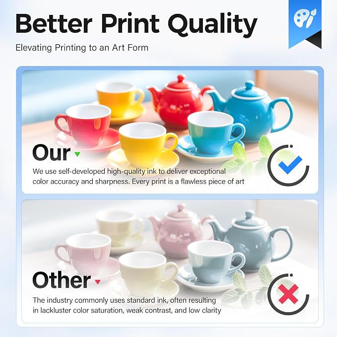910XL Ink Cartridges 4Pack High Yield with Chip Compatible for HP 910 910XL Ink Works with HP OfficeJet 8010 8020 Pro 8030 8015e 8025e 8028 8035 8018 8022e Series Ink Printer Black Cyan Magenta Yellow