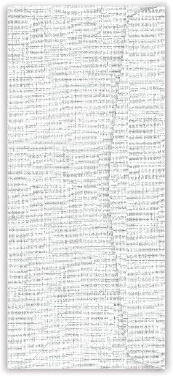Southworth J55410 25% Cotton #10 Envelope White 24 lbs. Linen 250/Box FSC