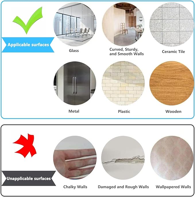 Self-Adhesive Dry Erase Whiteboard Sticker, 24.41" x 11.81" Magnetic Receptive White Board Wall Film, No Ghosting, Easy Write & Clean | Peel & Stick for Office, Home & Classroom,Incl. Accessories