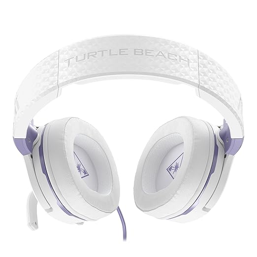 Turtle Beach Recon Spark Gaming Headset - Xbox Series X, Xbox Series S, Xbox One, PS5, PS4, PlayStation, PC, Mobile with 3.5mm - Flip-Up Mic, 40mm Speakers, PC Splitter, White