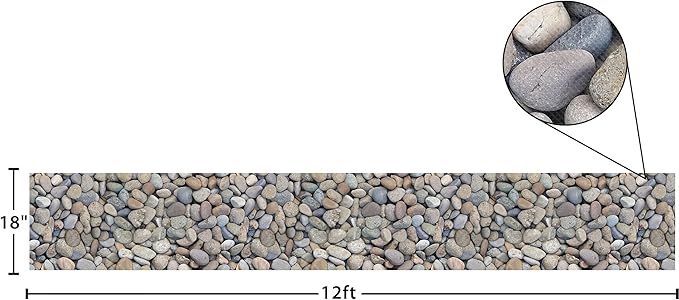Teacher Created Resources Fun Size Rock Pebbles Better Than Paper Bulletin Board Roll (TCR77468)