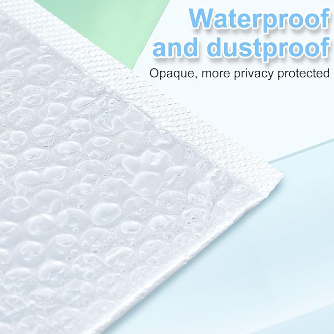 Ireer 5 Pack Extra Large Bubble Mailers 28 x 35.5" Poly Padded Envelopes Cushioned Mailing Envelopes Bubble Padded Mailers Self Adhesive Waterproof Shipping Bags for Business Gift Packaging