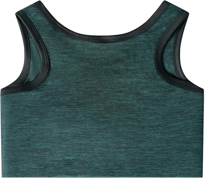 Women Transgender Tomboy FTM Pull On Closure Elastic Chest Binder Pullover Tank Top