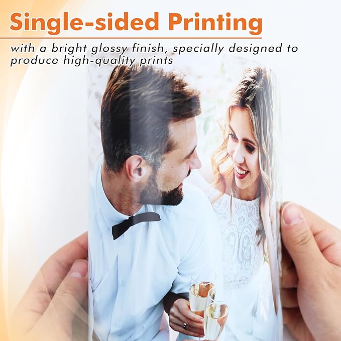 Koala Glossy Thin Inkjet Paper 11X17 Inches 100 Sheets 30LB Printer Paper Compatible with Inkjet Printer Use DYE INK 115gsm
