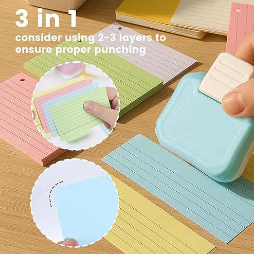 LOVEINUSA 3 in 1 Corner Rounder Punch, 3PCS Corner Punch (Rounder + Beauty Shape + Chamfer Edges), 3 Way Cutter for Scrapbooking Supplies, Photocards & DIY Paper Crafts, Laminate, Cardstock, Envelope