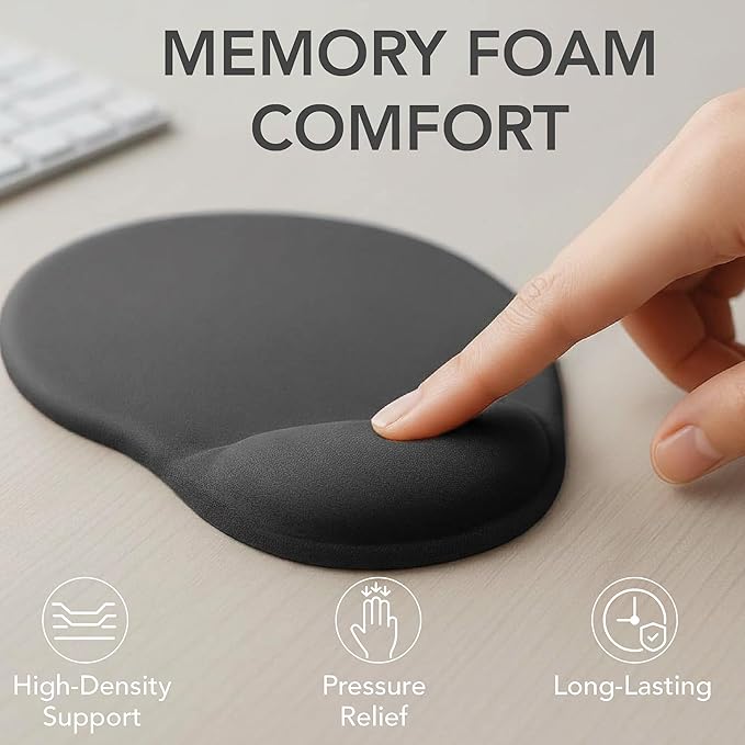Mr. Pen- Mouse Pad with Wrist Support, Ergonomic Pad, Gel Gaming Support