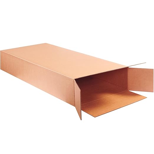 Tape Logic TLHD20850FOL Side Loading Boxes, 20" x 8" x 50", Kraft (Pack of 5)