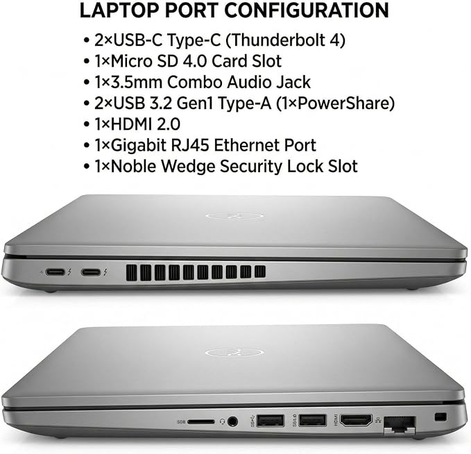 Dell 5520 Latitude Laptop 15.6" FHD Touch Screen (1920 x 1080) Notebook, 11th Gen Intel Core i5-1145G7, 16GB RAM, 512G M.2-NVMe, Thunderbolt, HDMI, Type-C, Webcam, Windows 11 Pro (Renewed)