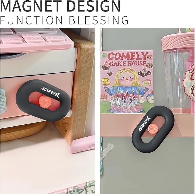 Ceramic Box Cutter Retractable, Safety, Cute, Magnetic Package Opener, Box Opener Cutter for Daily Online Shopping/Kitchen/Office/Baby Beauty Gift Unpacking