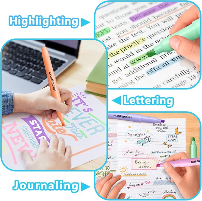 YEGEER Highlighters Bulk, Chisel Tip Dry-Quickly Highlighter Markers, 150 Count-6 Assorted Colors Highlighters Bulk Pack for Adult Kids, Office Classroom Must Have, School Supplies for Teachers (150)