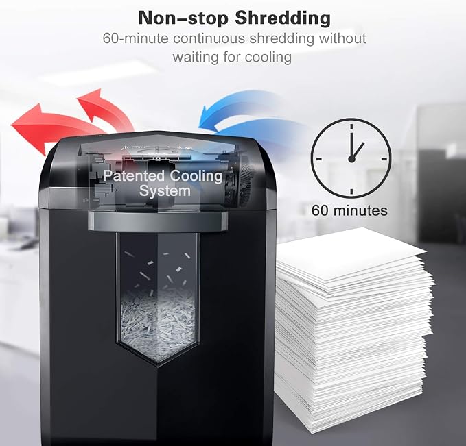 Bonsaii C149-C Shredder and 12-Pack Lubricant Sheets
