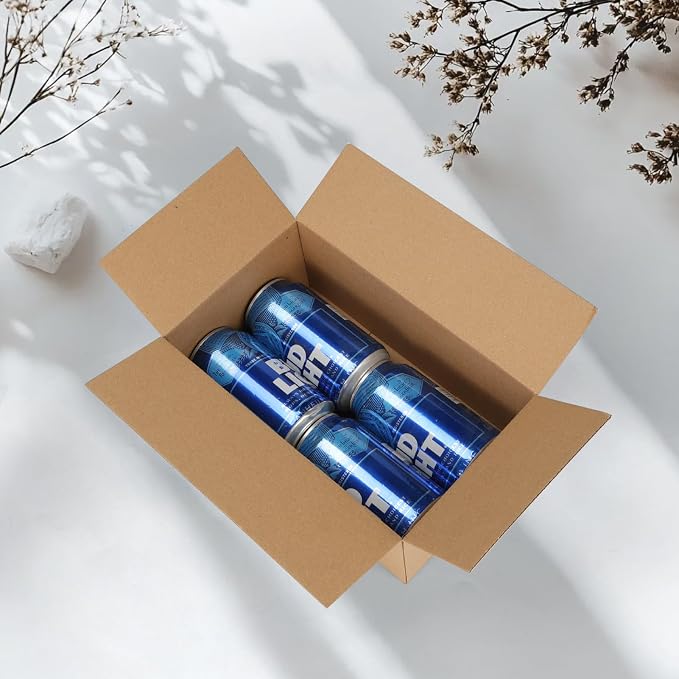 EdenseeLake 10x6x4 inches Shipping Boxes Small Cardboard Boxes for Packing, Moving, Mailing, 25 Pack