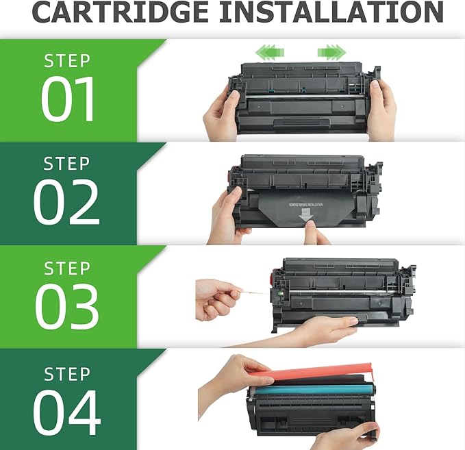 Aztech 26A CF226A M402n Compatible Toner Cartridge Replacement for HP 26A CF226A CF226X for HP LaserJet Pro M402n M402dw M402dn MFP M426fdw M426fdn M426dw Printer Ink (Black 4-Pack)
