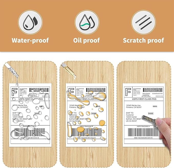 Direct Thermal Labels, 4"x6" Thermal Label Printer Paper, Thermal Shipping Label Compatible with Zebra, MUNBYN and Rollo, Permanent Adhesive, 250 Labels per Roll (40 Rolls)