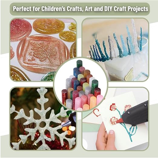 Mr. Pen- Hot Glue Gun Sticks, 60 Pack, Mini, 4 Inch, Hot Glue Sticks