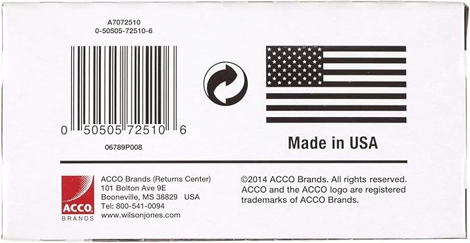 ACCO Jumbo Paper Clips, Non-Skid, Premium, Steel Wire, 20 Sheet Capacity, Silver, 1 Box of 100 Clips (A7072510) (Pack of 2)