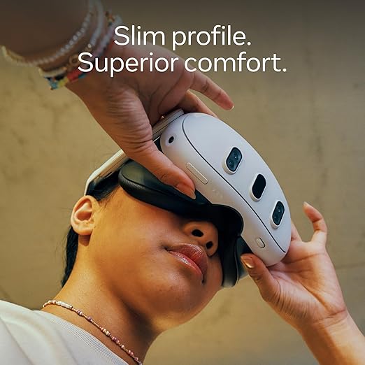 Meta Quest 3 512GB, one Low Monthly Price, 24 Months of Games and Extended Protection, Ultimate Virtual Reality Experience