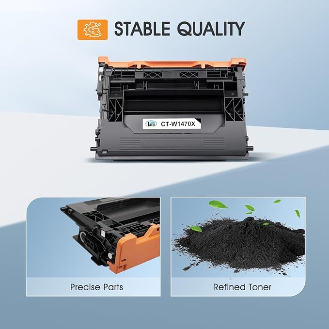 147X 147A Black Toner Cartridge 1-Pack M612 M611 W1470A W1470X High Yield | Compatible for HP 147X 147A 147Y LaserJet Enterprise M612x M611dn M611x M612dn MFP M634h M635fht M635h M636fh Printer Ink