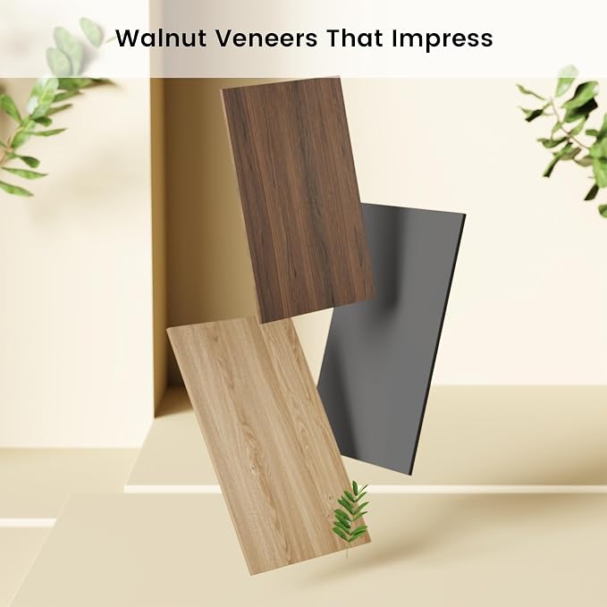 74.8" Tall File Bookcase with 4 Drawers, Cabinet, Wide Bookshelf | Wood Bookcase for Letter/A4 Size, 8-Cube Storage with 3-Tier Display Shelf for Home Office, Living Room, Study, Black Walnut