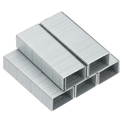 M&G 24/8 Heavy Duty Staples for Stapler, 5000pcs(500pcs Per Box) Staples 50 Sheets Capacity for Standard Stapler Smooth Stapling for Home Office Supplies, Silver