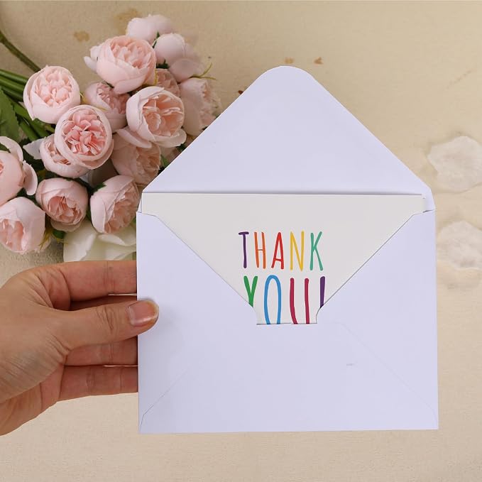 200 Pack 4x6 Envelopes White,Contour Flap A4 Envelope,Premium 120gsm Thick Paper Invitation Envelopes for Back to School,Birthday,Wedding RSVP Cards,Photos,Postcards,Greeting Cards,Mailing