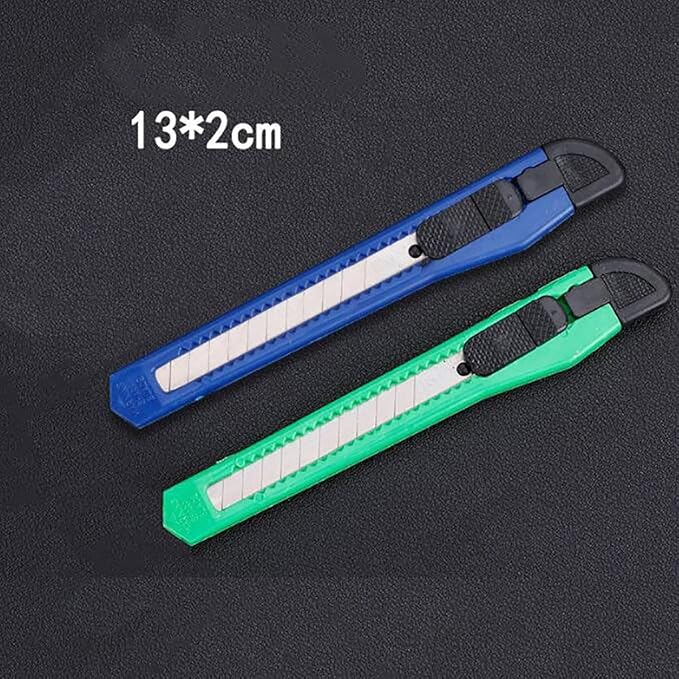 10 PCS Box Cutter Retractable Premium Utility Knife Box Opener for Cutting Carboard, Boxes Office, Craft, Paper Knife, Disposable Box Opener