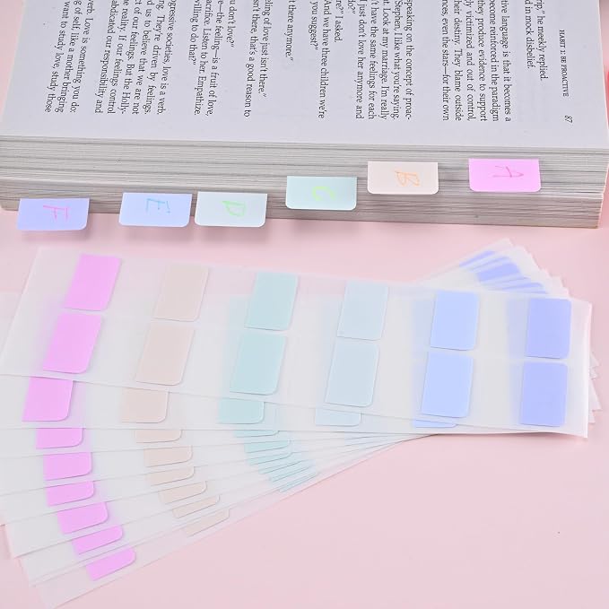 Assorted Colors Fluorescent Highlighters, 15 Count, with 120 Pcs Sticky Index Tabs, Chisel Tip Colored Highlighter Bulk, Quick Drying, Perfect for Students Adults Classroom, School, Office
