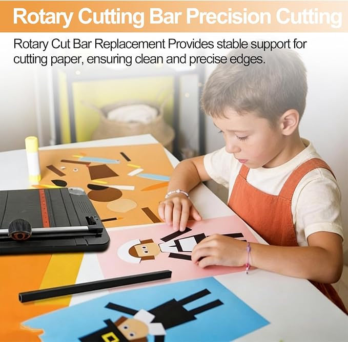 95827097 Rotary Cut Bar for Fiskars 12" 45mm Desktop Cutting Board Paper Rotary Cutter, Cut Bar for Offices, Printing Shops, Libraries, 1-Pcs