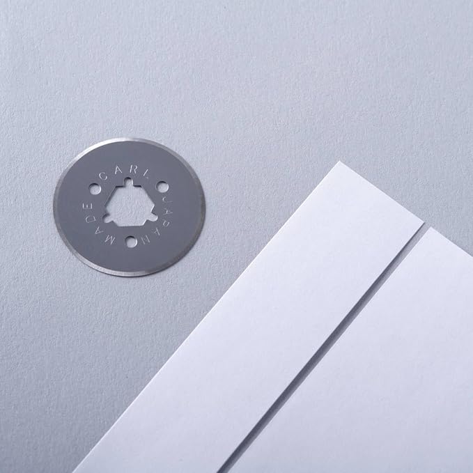 Carl Office Equipment DCC-28 Cutting Machine, Paper Cutter, Replacement Blade, Made in Japan, Round Blade