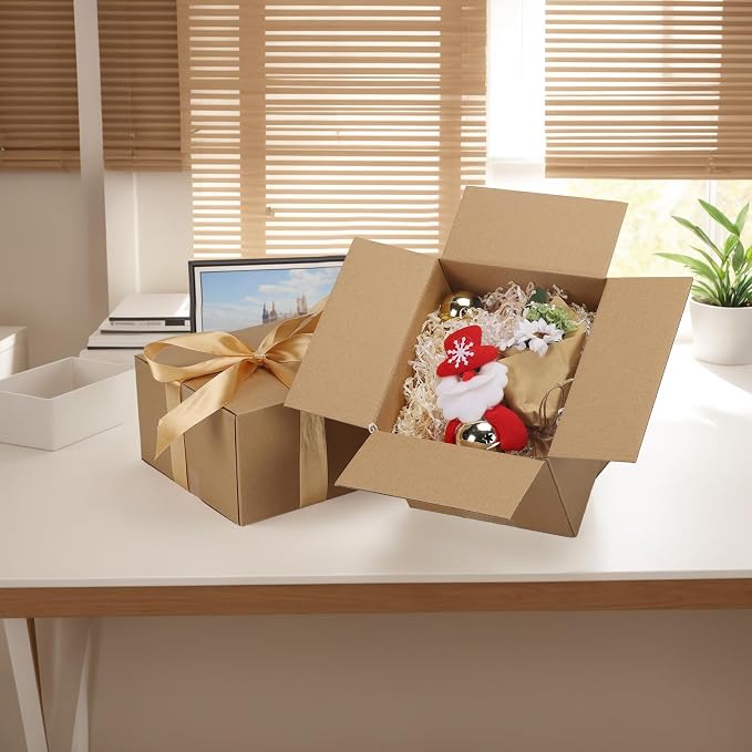 Edenseelake Shipping Boxes 7 x 6 x 5 inches Corrugated Cardboard Boxes for shipping Package, 25 Pack