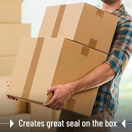 Mr. Pen- 3 Rolls Packing Tape with Dispenser, 2” Wide, 50 Yards, Clear Packing Tape Heavy Duty for Mailing, Moving Boxes and Packaging