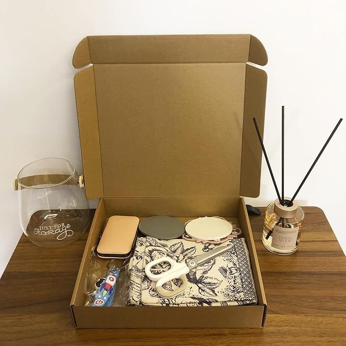 11x10x2 Inches Shipping Boxes Set of 25, Brown Corrugated Mailing Cardboard Box Literature Mailer for Packing Small Business Moving and Storage,E-Commerce Packaging (11"×10“×2”)