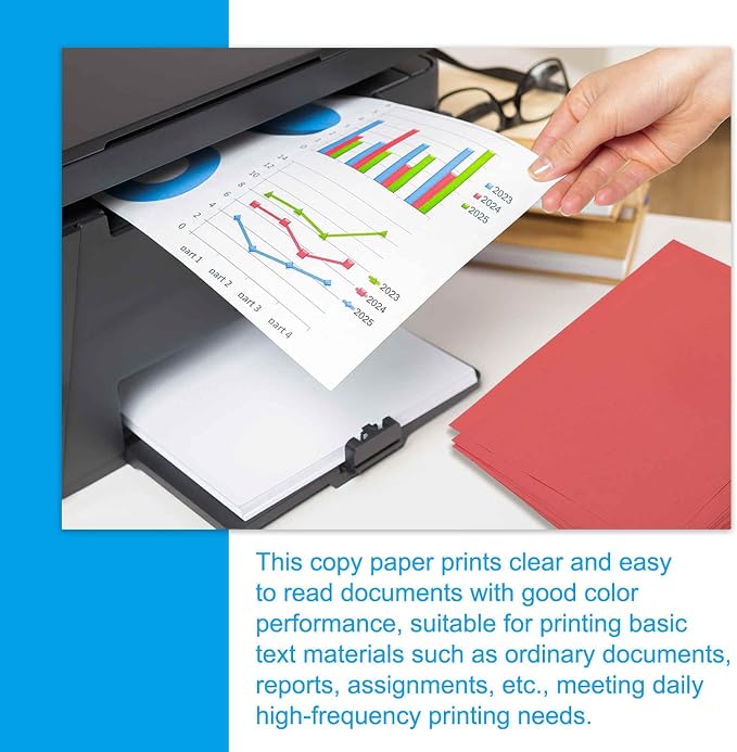 MECCANIXITY 50 Sheets Colored Copy Paper 16.5 x 11.7 Inch Printer Paper 80gsm Gold for Office Printing, Document Copying, Invitations, Forms, Art Projects