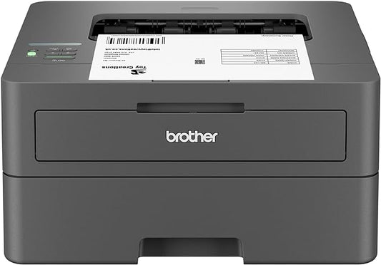 Brother HL-L2405W Wireless Compact Monochrome Laser Printer with Mobile Printing, Black & White Output | Includes Refresh Subscription Trial(1), Works with Alexa