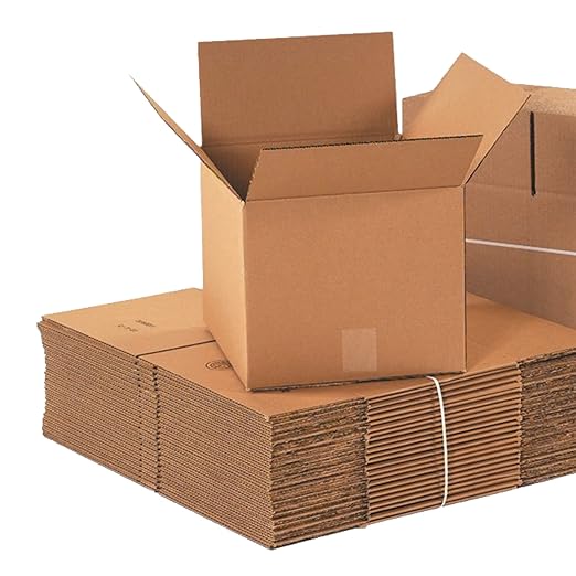 BOX USA Shipping Boxes Medium 16"L x 12"W x 10"H 25-Pack - Corrugated Cardboard Box for Moving, Mailing, Packing, Packaging and Storage