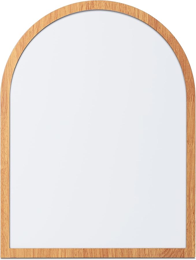 Mr. Pen Dry Erase Board, 16" x 12", Wooden Frame, Boho Design, Mini White Board for Kids & Students, Small Dry Erase Board