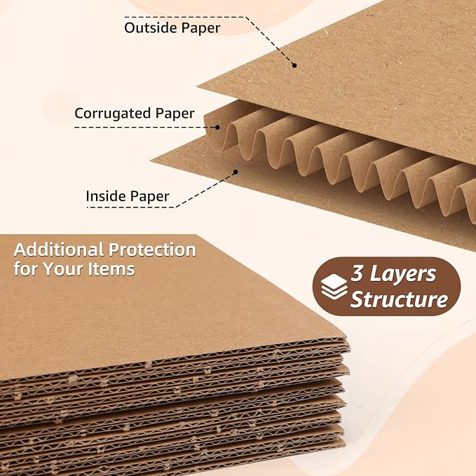 ZBEIVAN Shipping Boxes Mailers Assorted Sizes 10x7x5, 9x6x4, 8x6x4 inches Corrugated Cardboard Small Packing Kraft Moving Mailing Box, Pack of 30