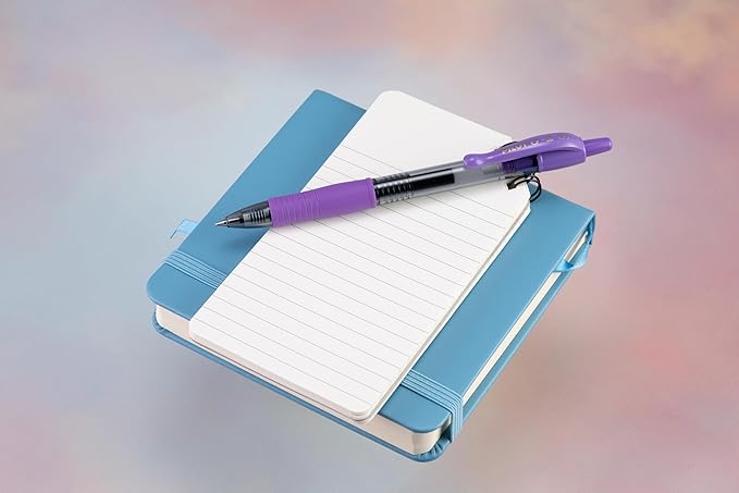 PILOT G2 Premium Refillable and Retractable Rolling Ball Gel Pens, Fine Point, Purple Ink, 12-Pack (31029)